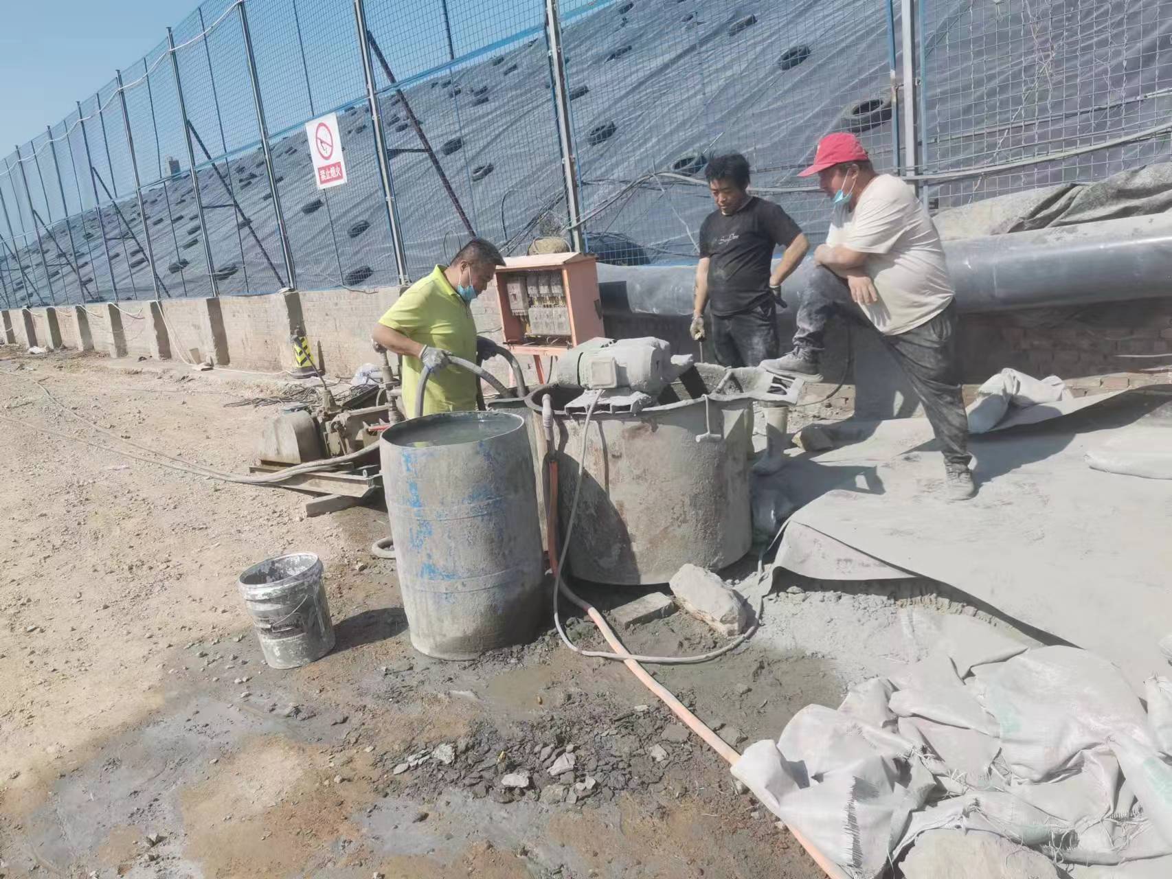 阜南袖阀管注浆